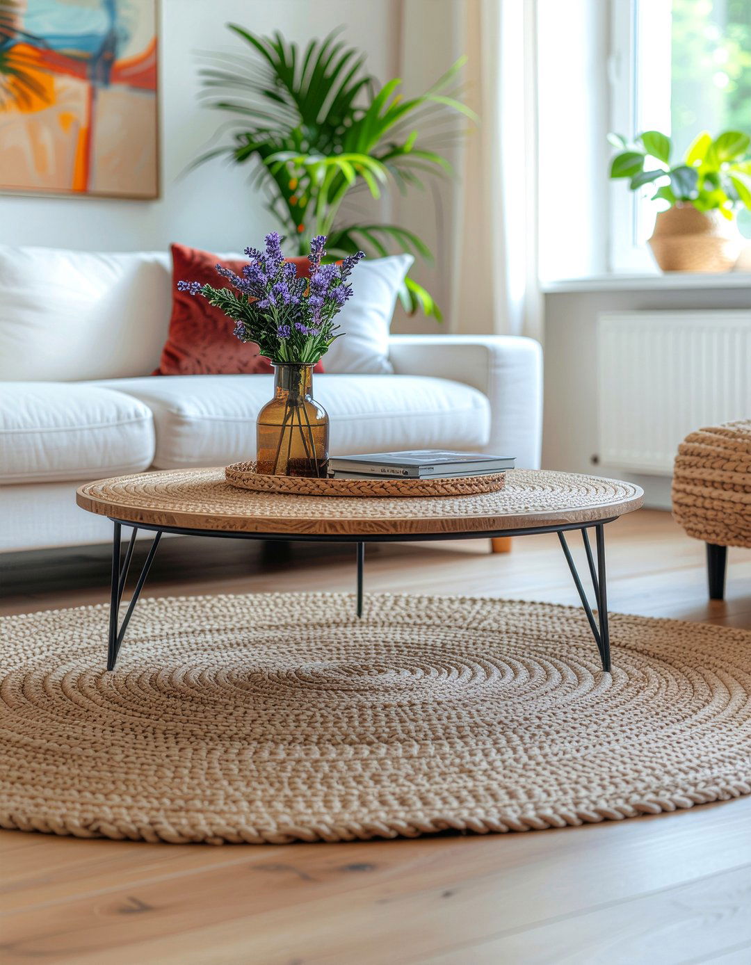 Coffee table - 30 rental apartment living room ideas