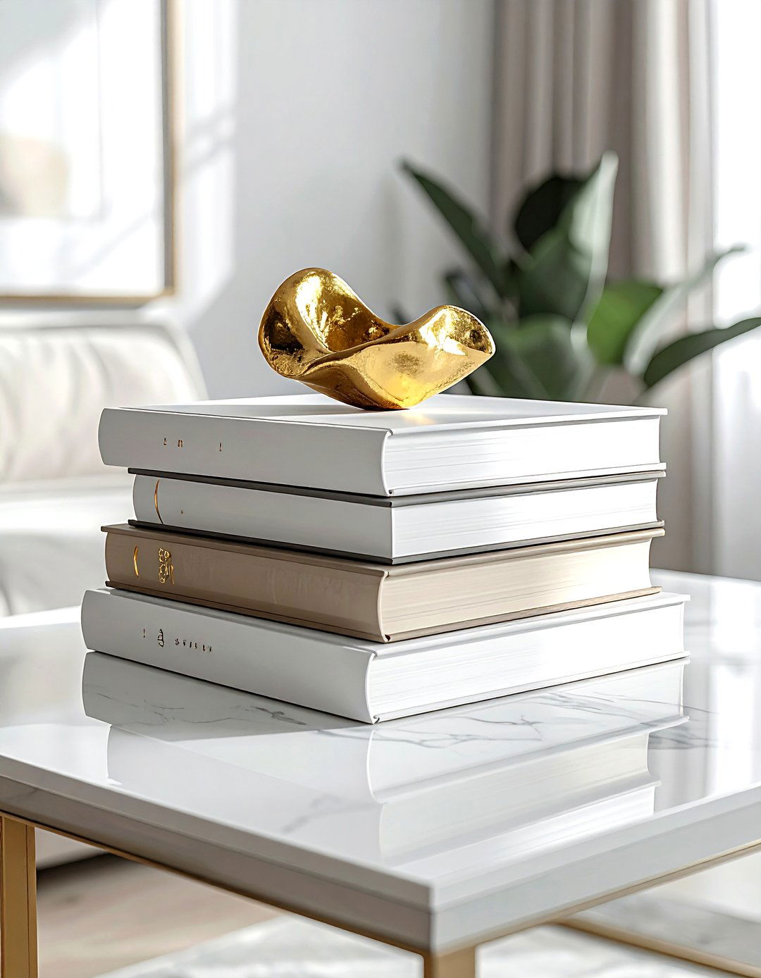 Coffee table books stack - 30 coffee table decor ideas