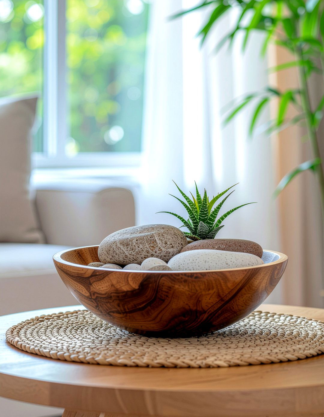 Coffee table bowl decor - 30 living room coffee table styling