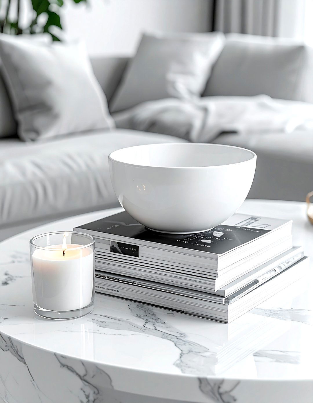 Coffee table magazine stack - 30 magazine decor ideas