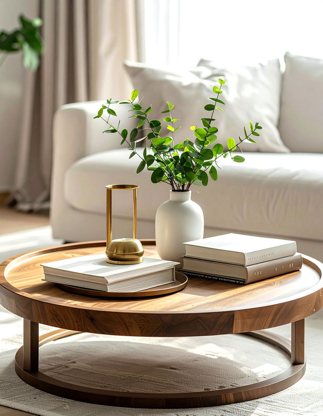 Coffee table tray - 30 decor finishing touch ideas