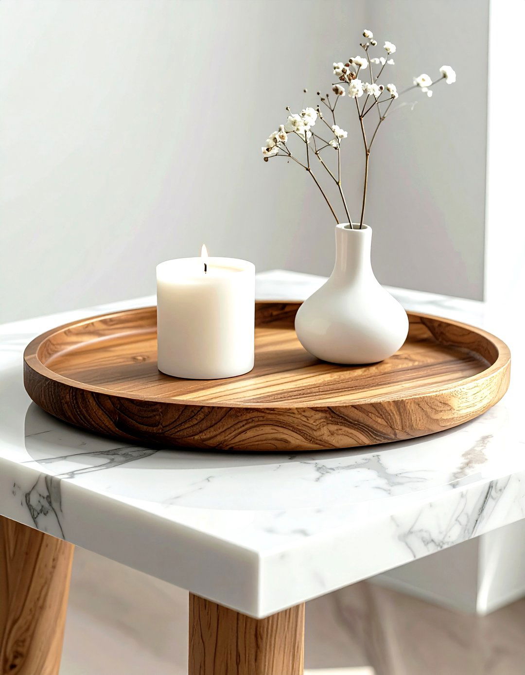 Coffee table tray - 30 easy decor update ideas