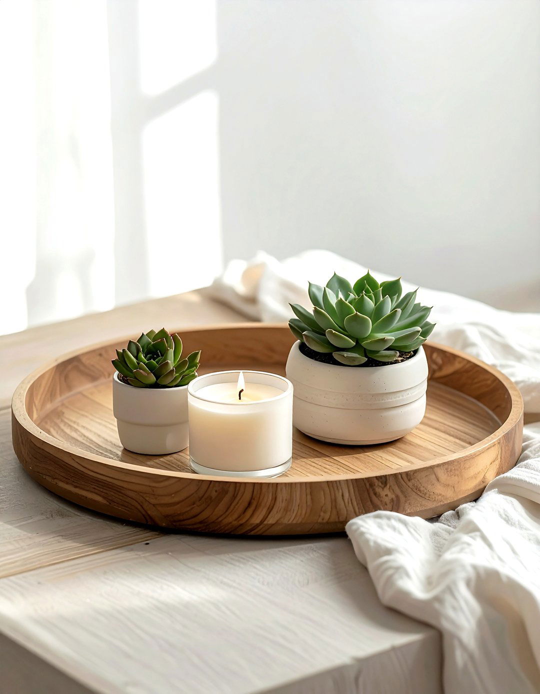 Coffee table tray decor - 30 living room centerpiece ideas