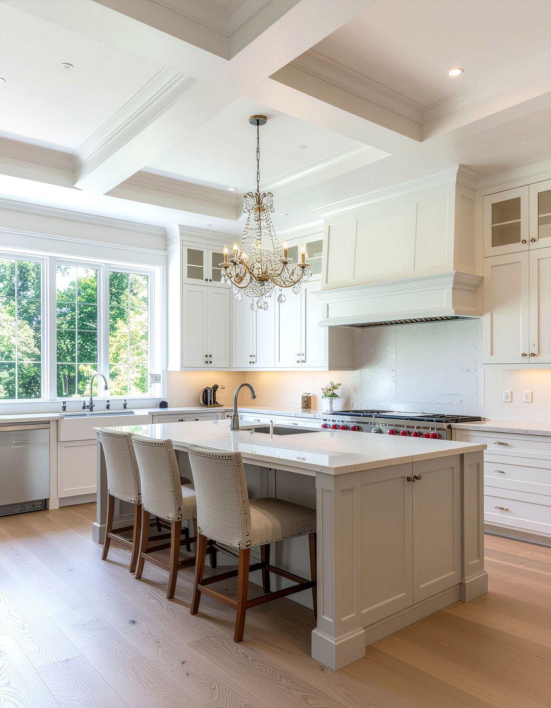 Coffered Ceiling Kitchen - 30 kitchen architectural detail ideas