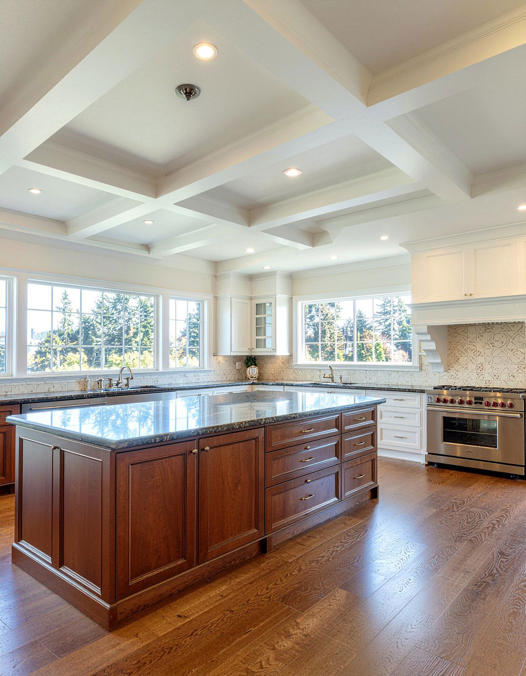Coffered Tray Ceiling Kitchen - 30 kitchen tray ceiling ideas