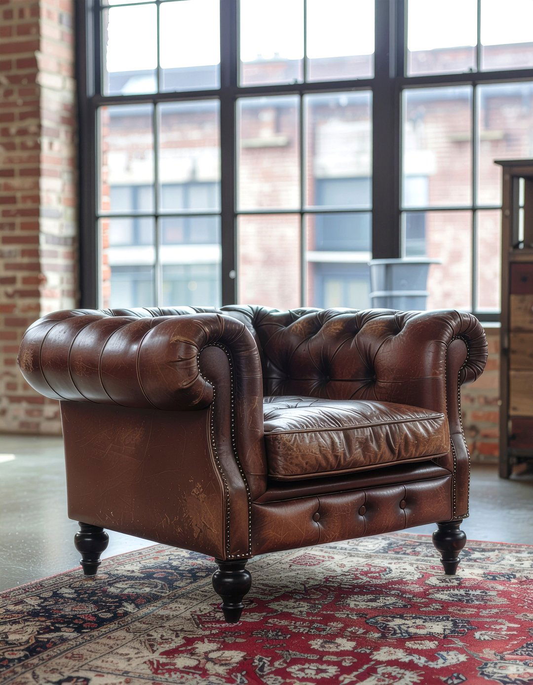 Cognac leather club chair - 30 living room club chairs