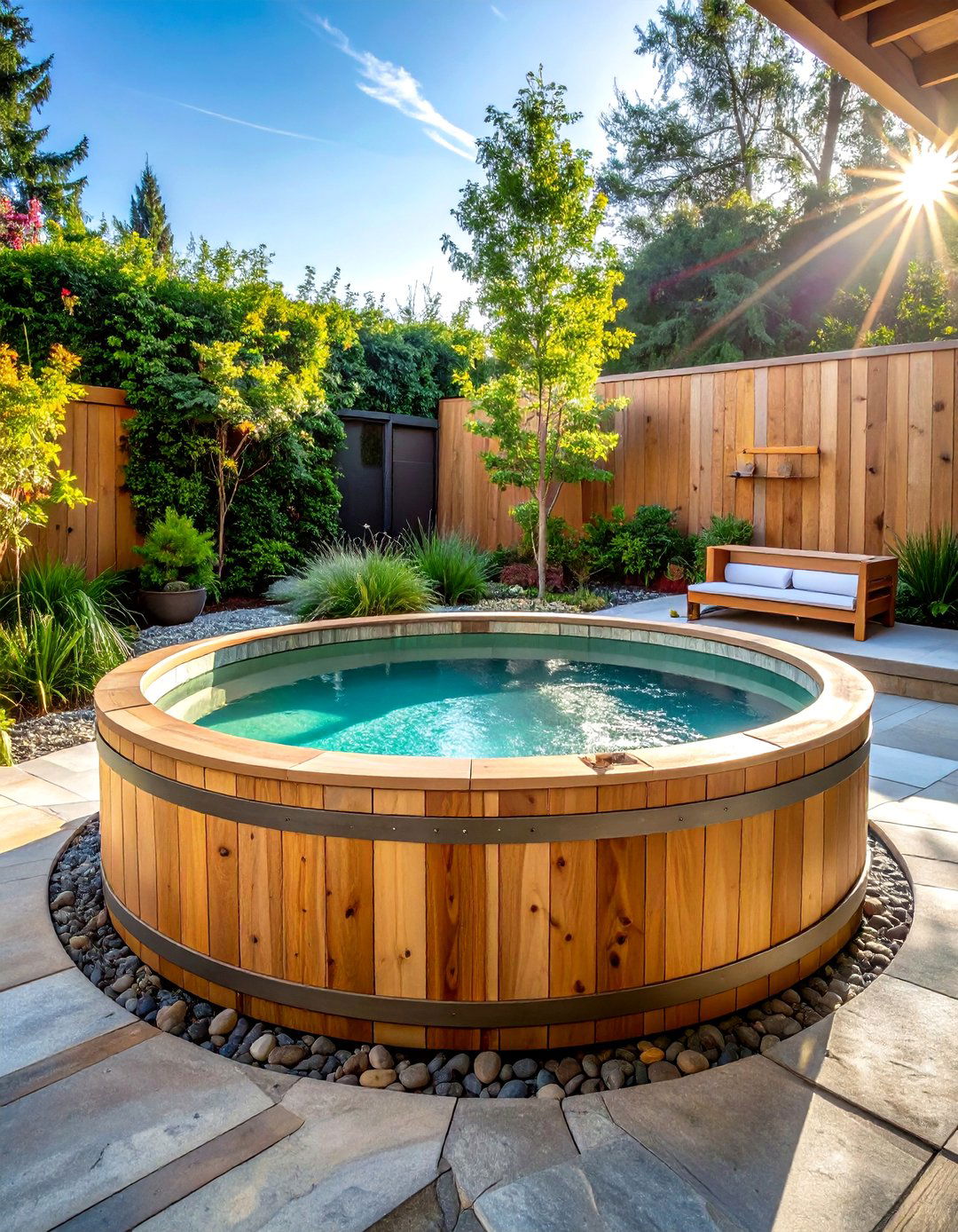 Cold Plunge Pool - 30 outdoor living ideas
