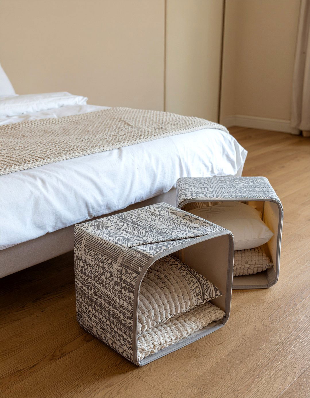 Collapsible Storage Cubes - 30 bedroom storage cubes