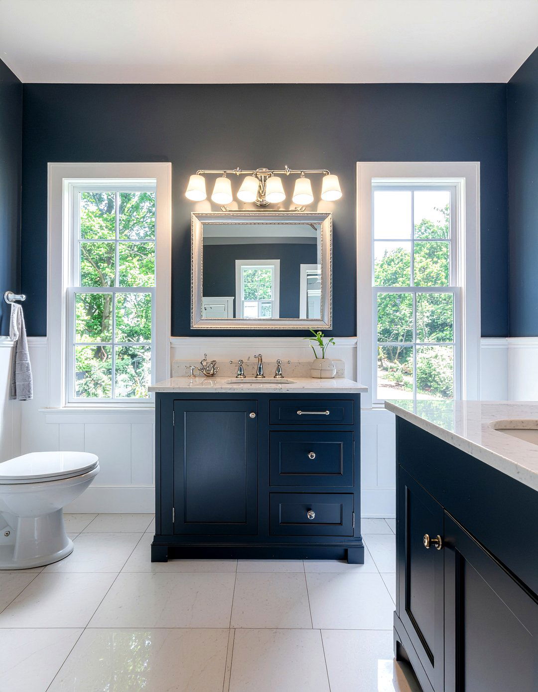 Colonial Revival Bathroom - 30 bathroom design history ideas