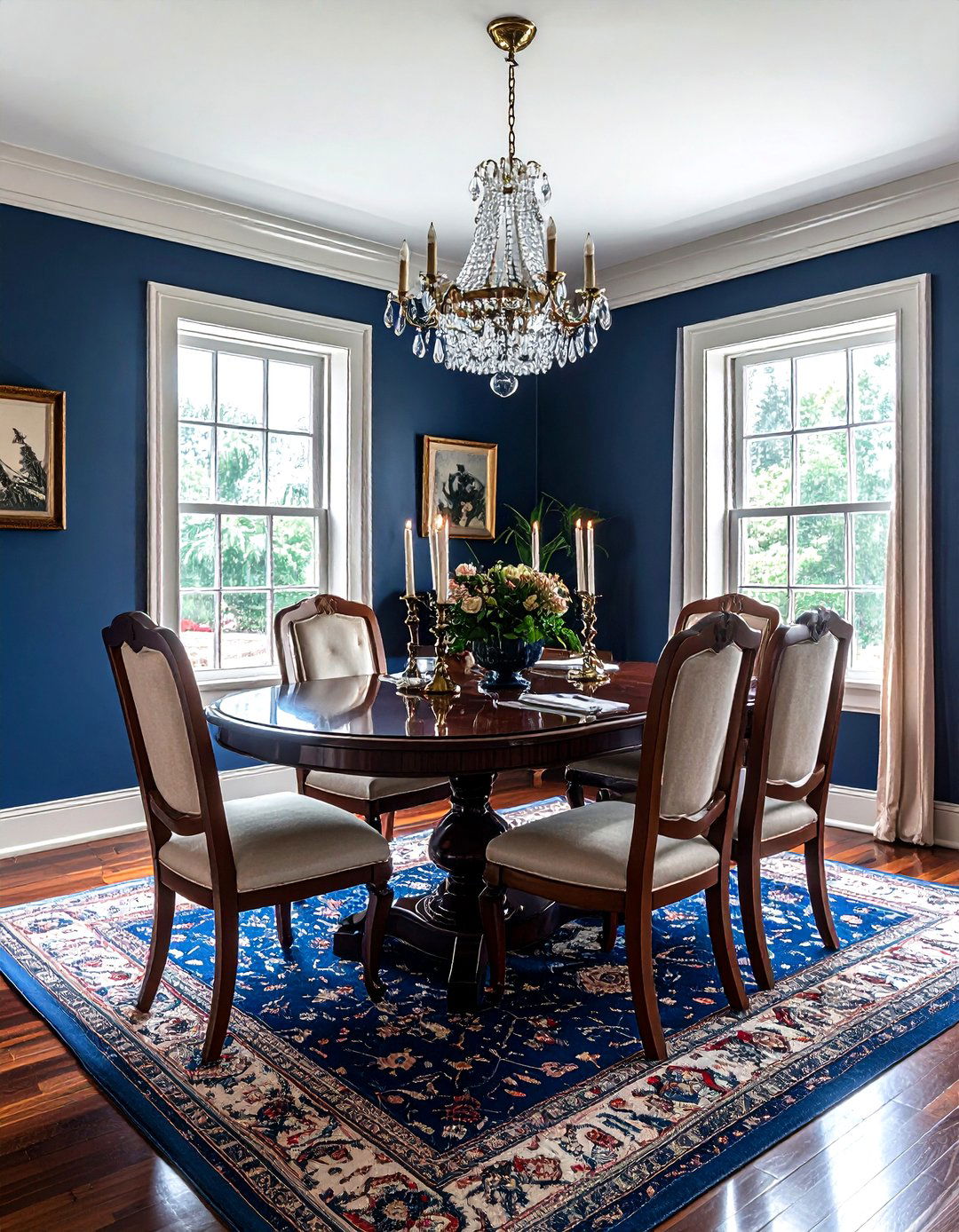 Colonial Revival Dining Room - 30 antique dining room ideas