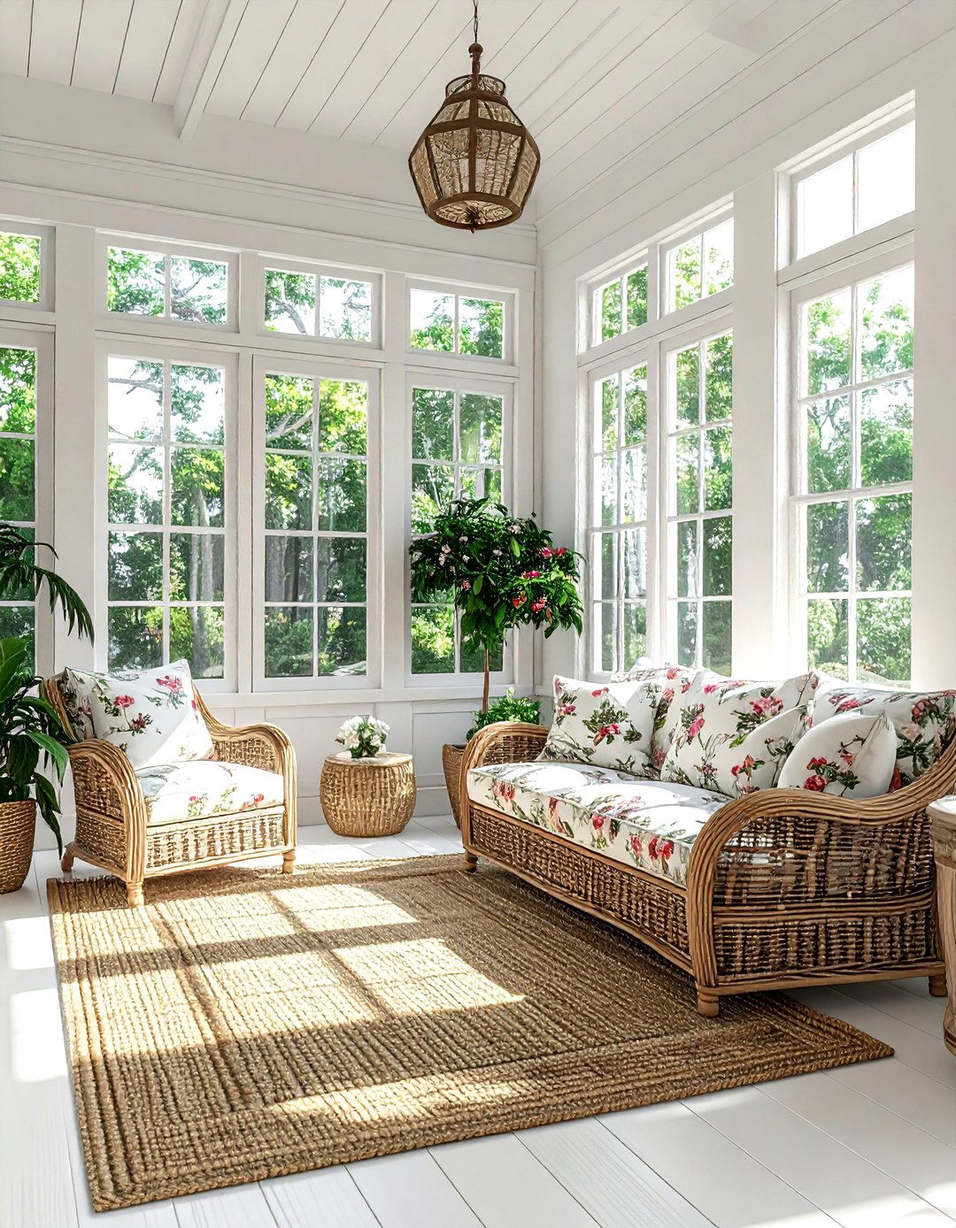 Colonial Revival Sunroom - 30 period home decor ideas