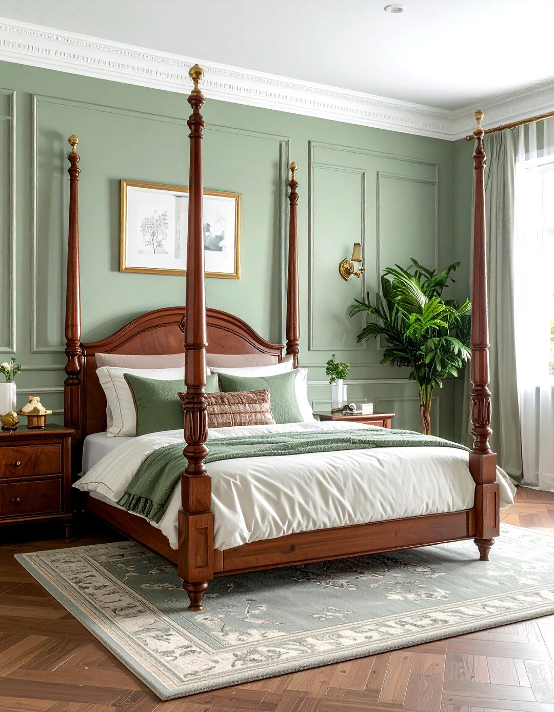 Colonial style bedroom - 30 period home bedroom ideas