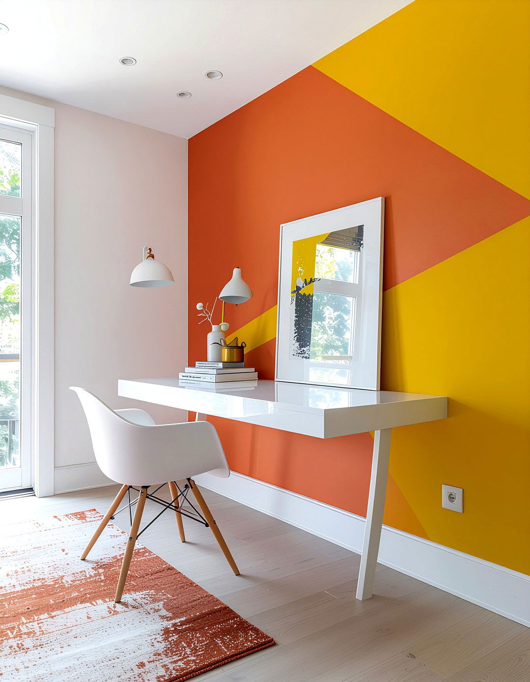 Color Block Wall - 30 focal point ideas