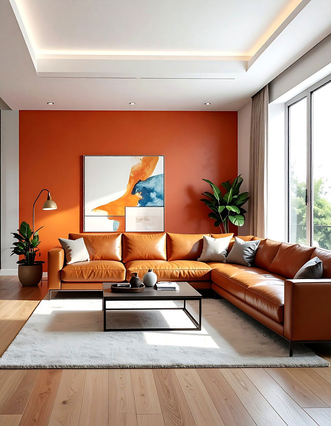 Color block wall - 30 paint ideas for walls