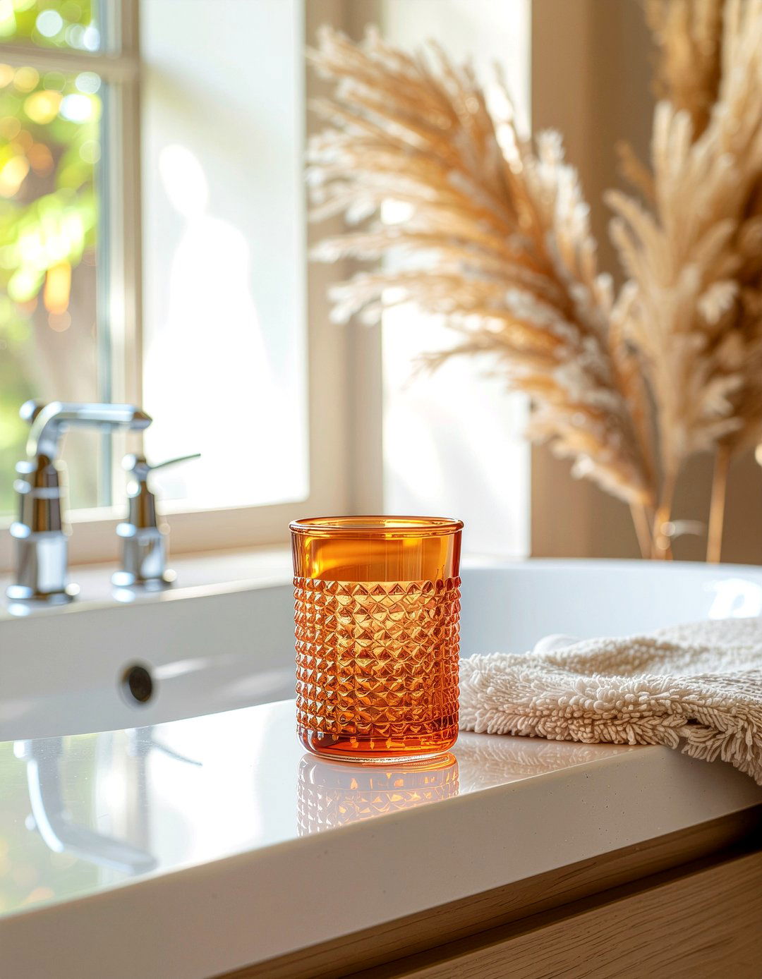 Colored Glass Bathroom Tumbler - 30 bathroom tumbler ideas