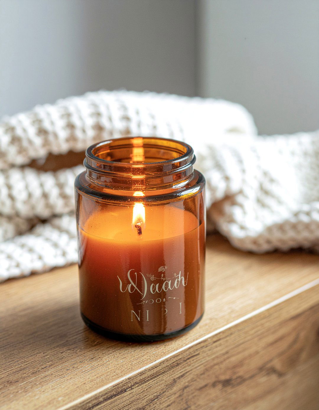 Colored Glass Jar - 30 bedroom candle holders