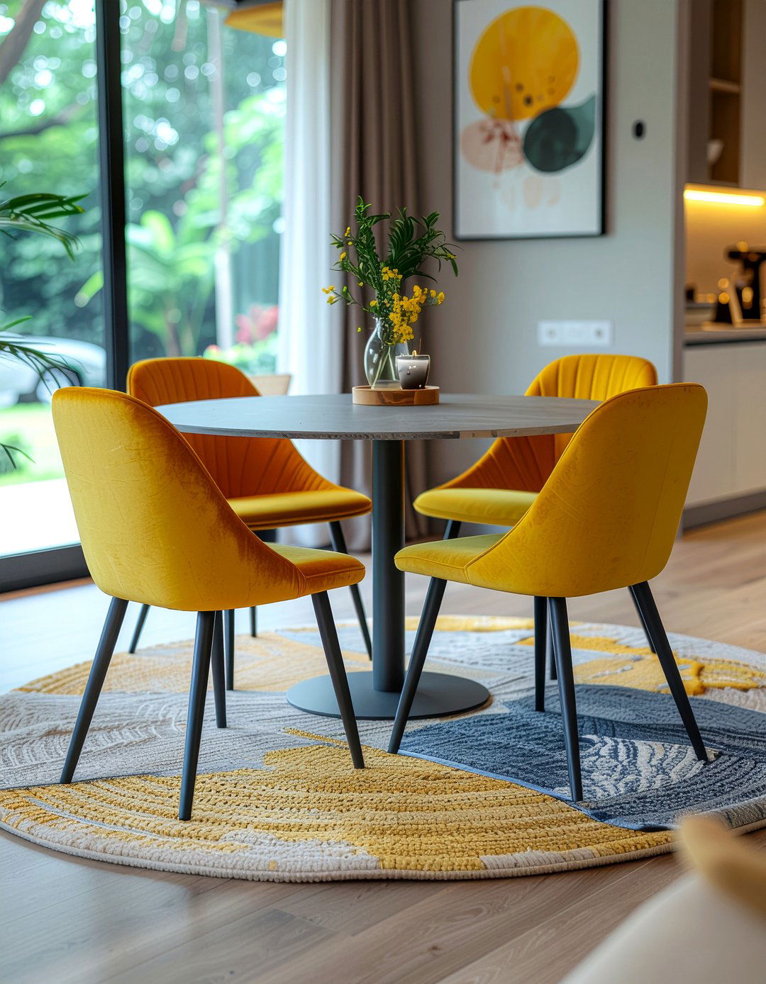 Colorful Dining Chair - 30 dining room statement piece ideas