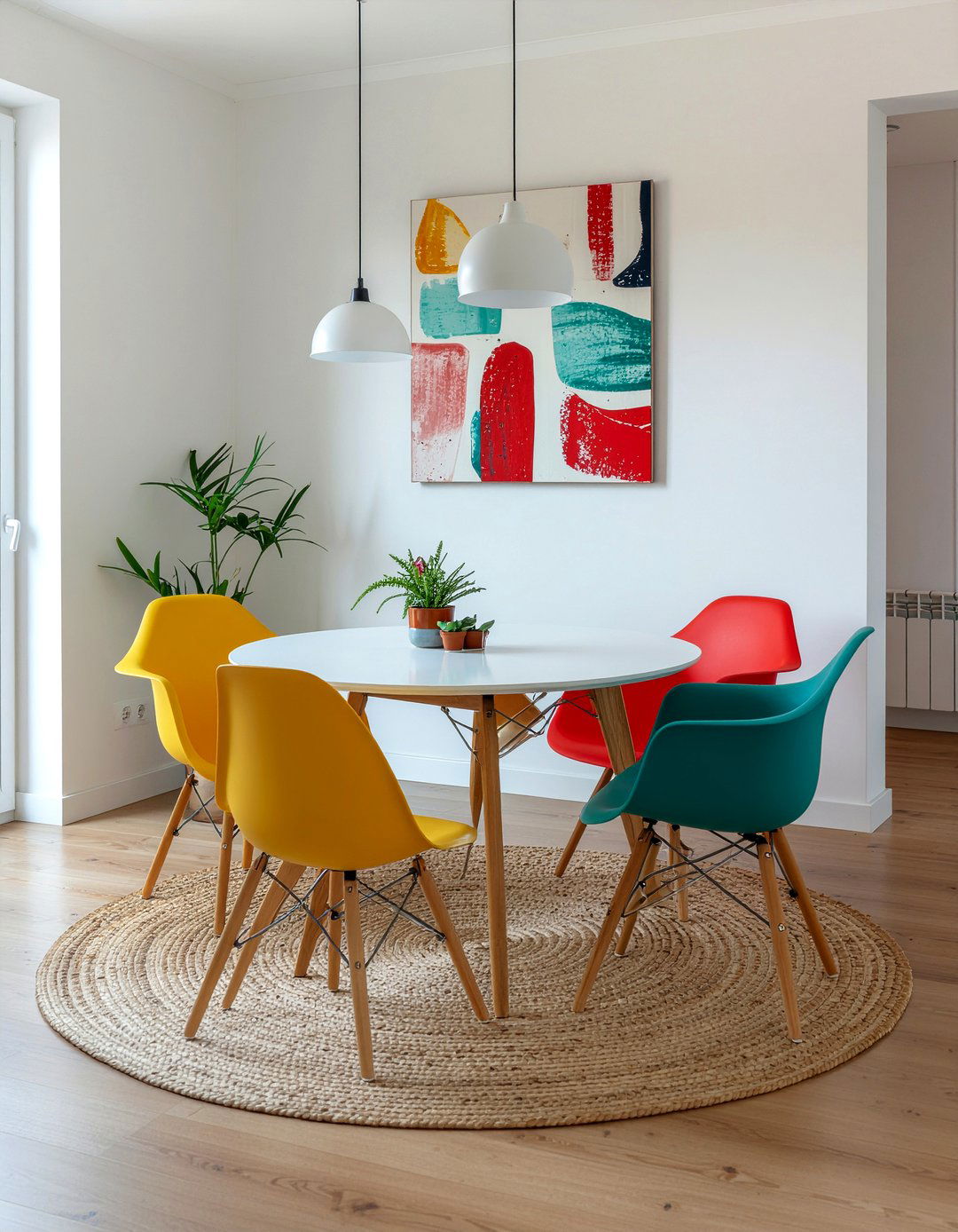Colorful Dining Chairs - 30 current dining room ideas