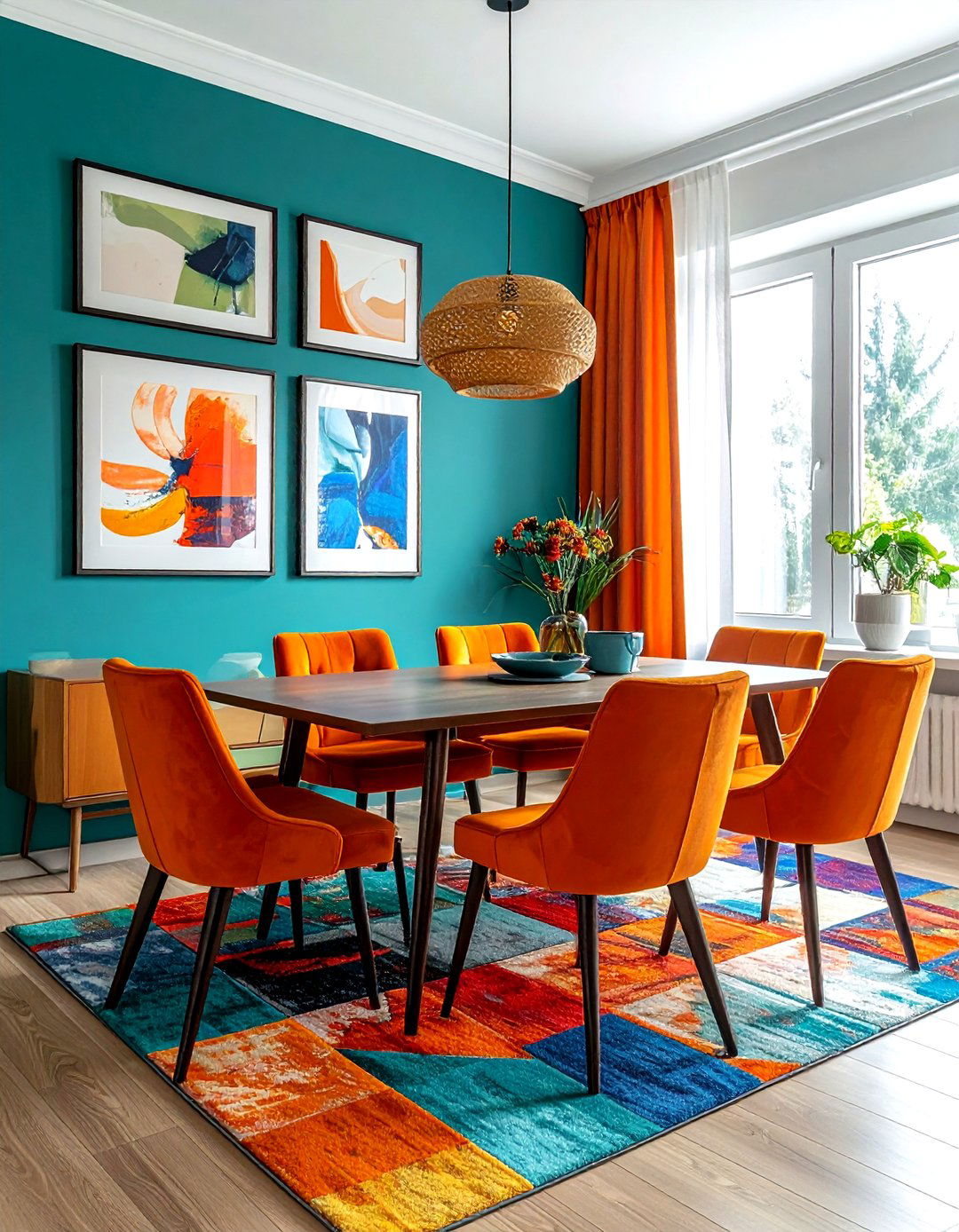 Colorful Dining Room - 30 standout dining room ideas