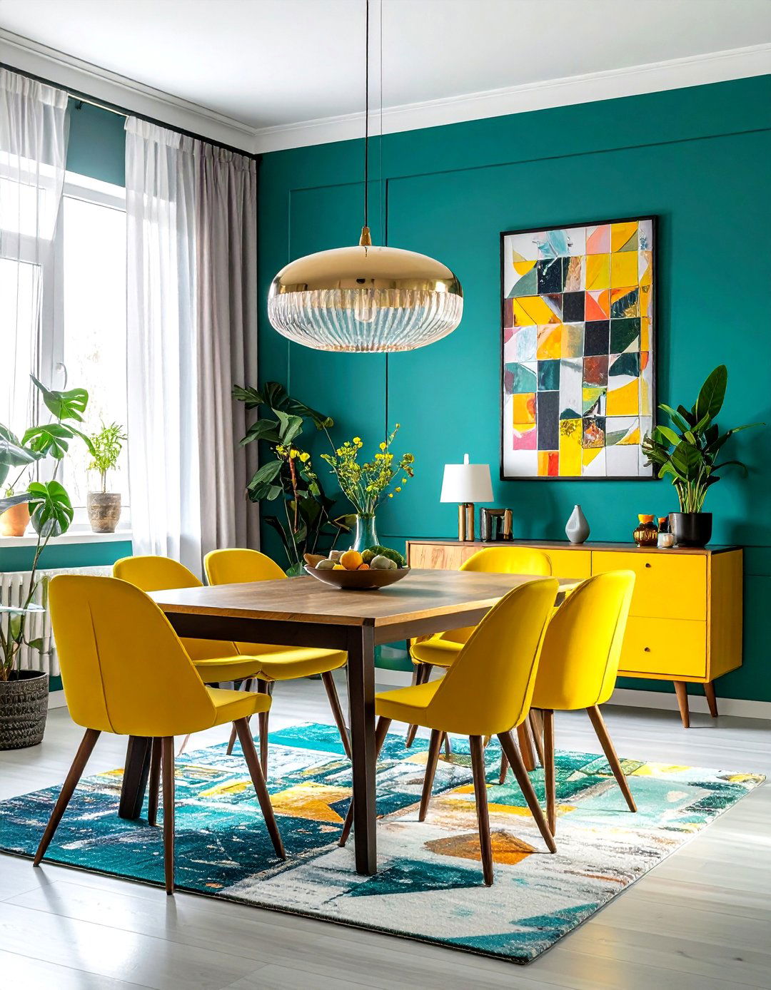 Colorful Dining Room - 30 talking point dining room ideas
