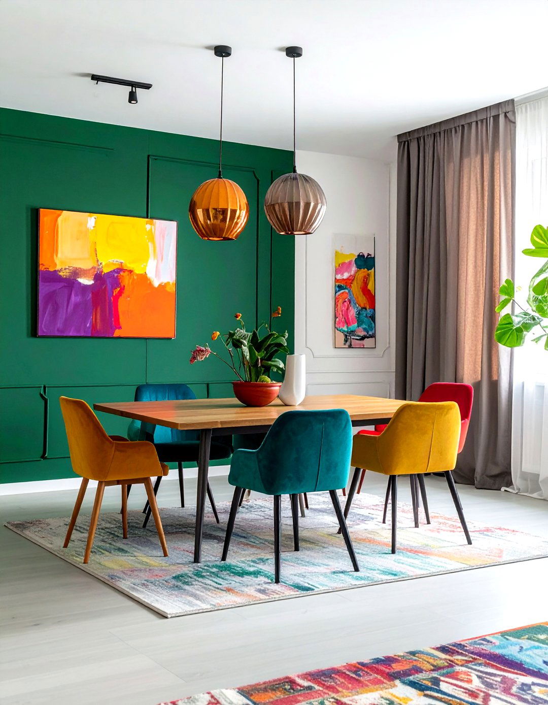 Colorful Dining Room - 30 top dining room ideas