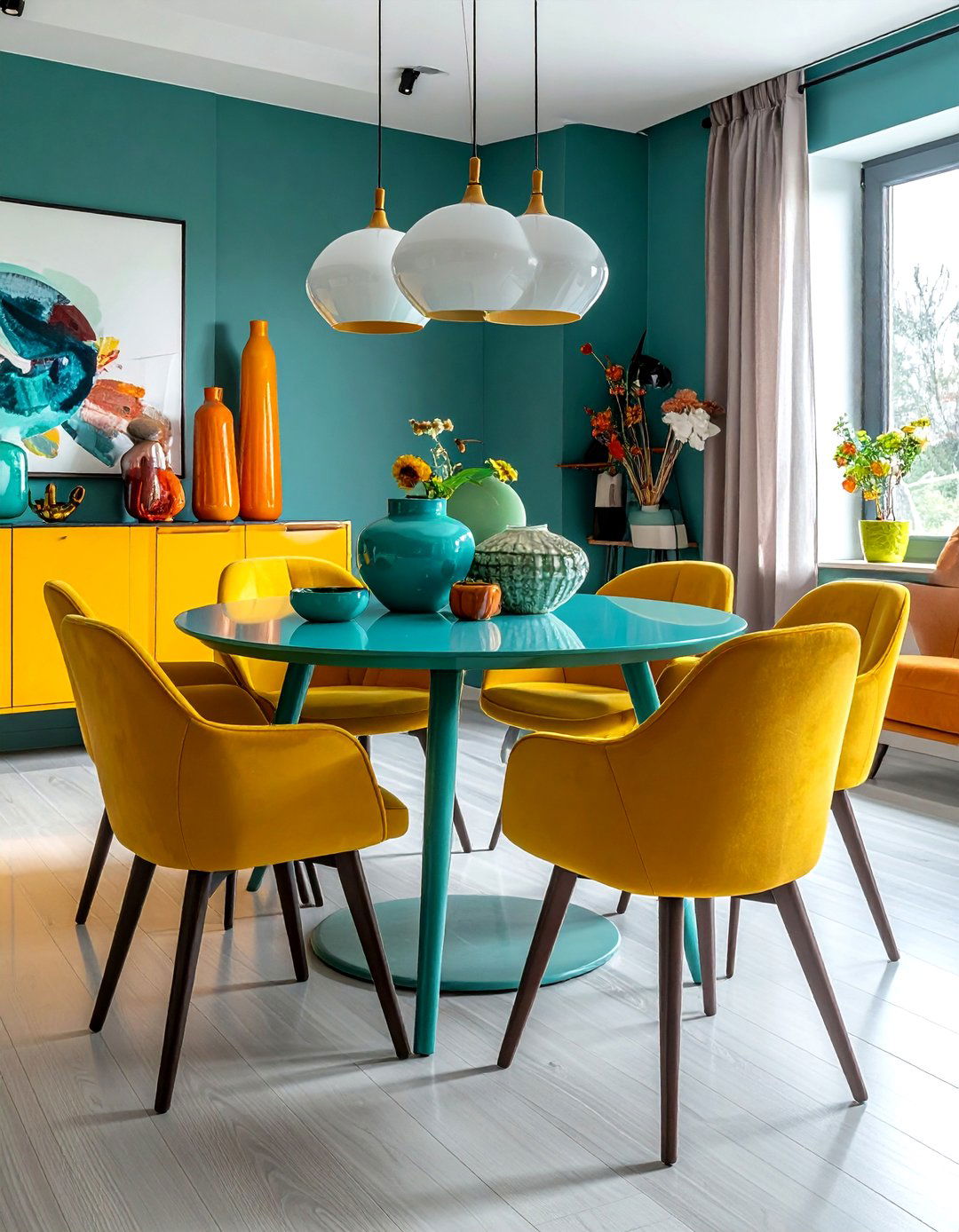 Colorful Dining Room - 30 unique dining room ideas