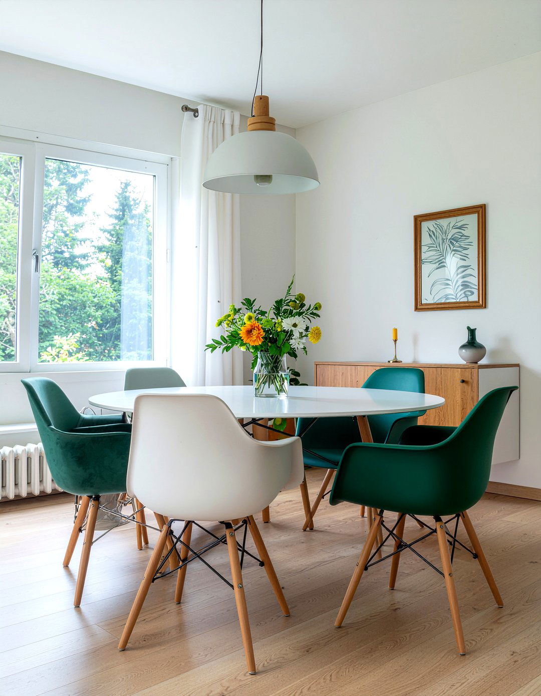 Colorful Dining Room Chairs - 30 creative dining room ideas