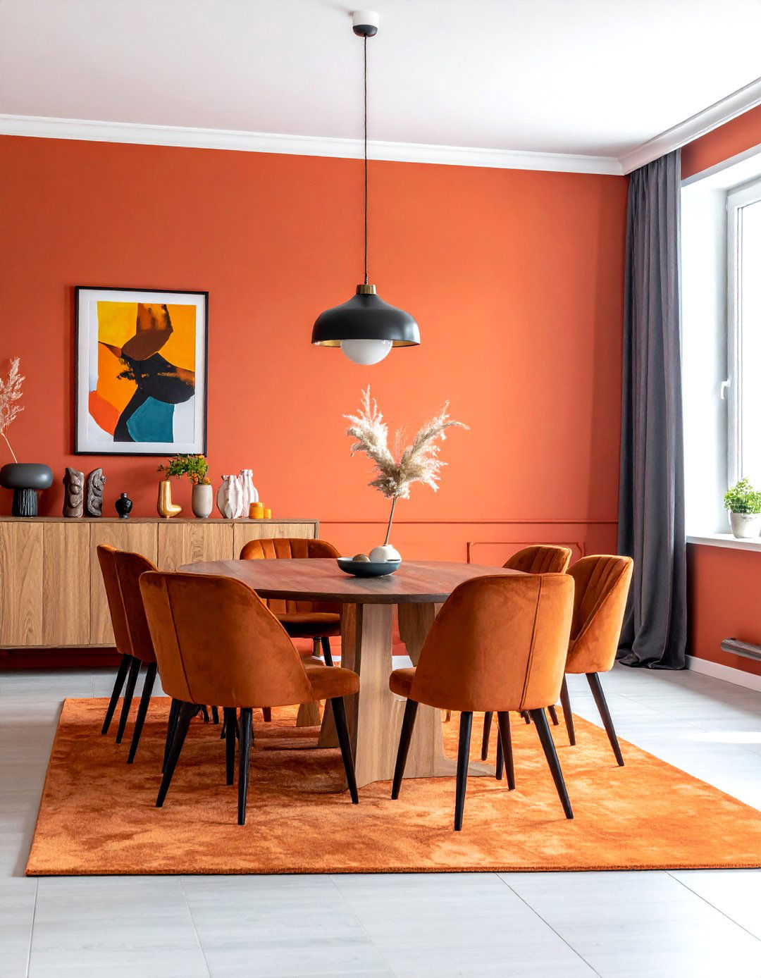 Colorful Dining Room Paint - 30 updated dining room ideas