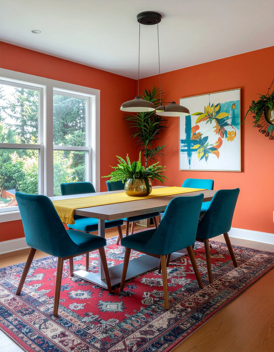 Colorful Dining Room Palette - 30 personal dining room ideas