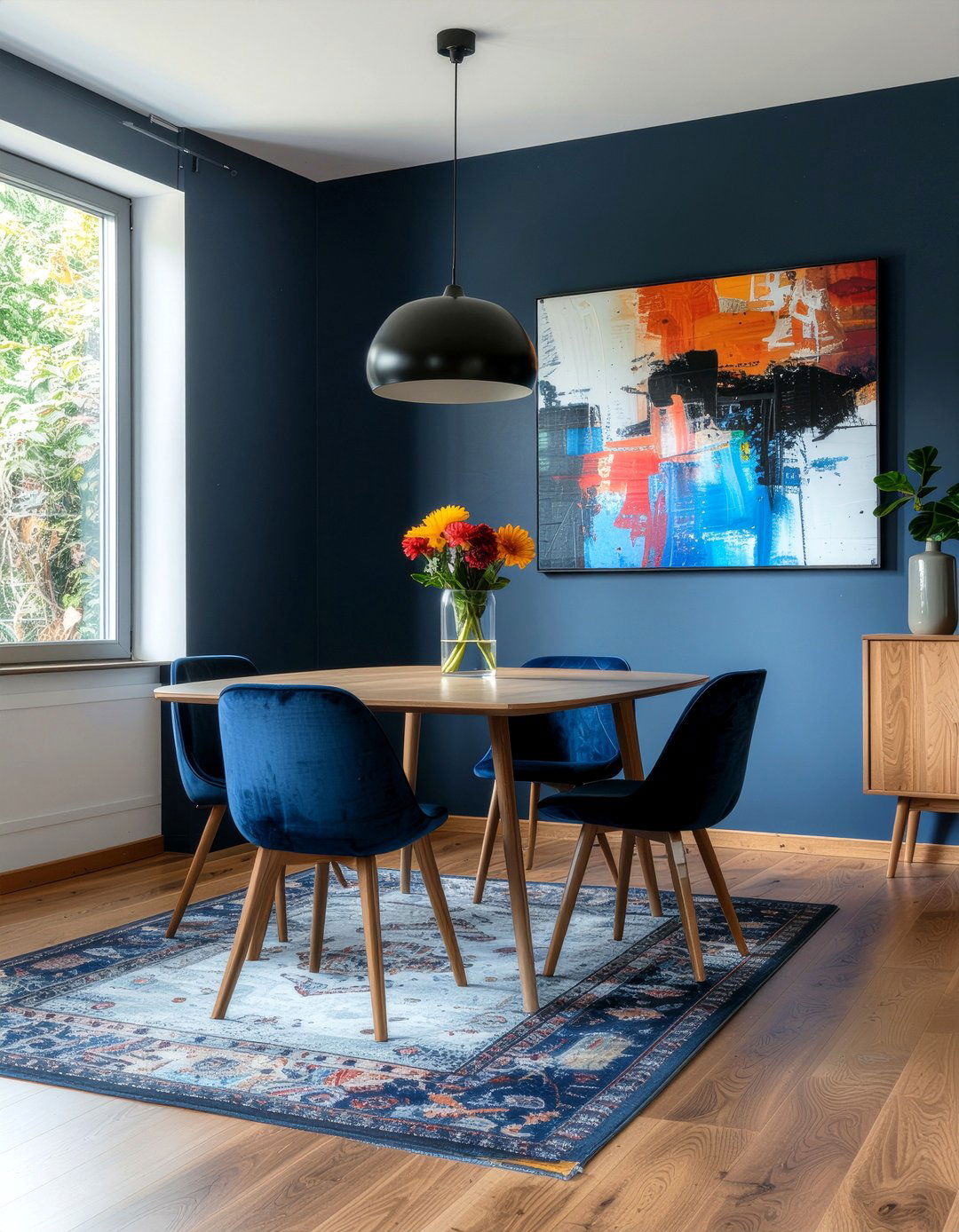 Colorful Dining Room Walls - 30 on-trend dining room ideas