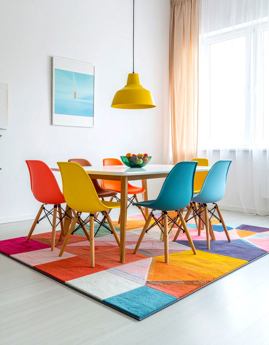 Colorful Dining Room - 30 achievable dining room ideas