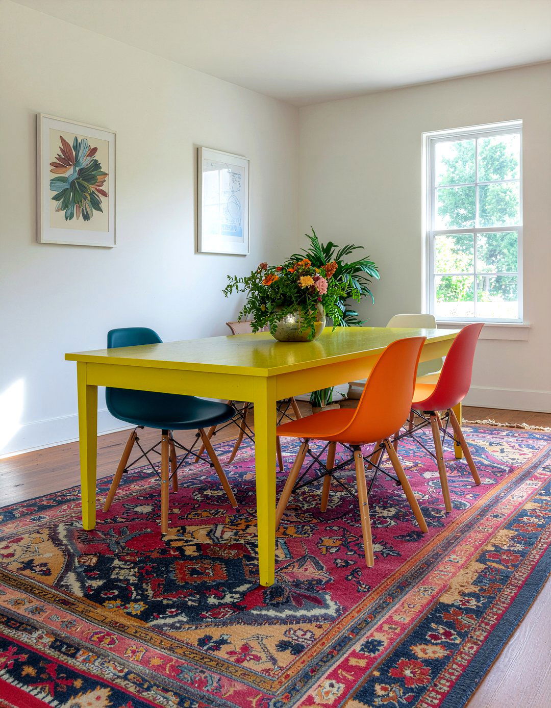 Colorful Eclectic Dining - 30 personalized dining room ideas