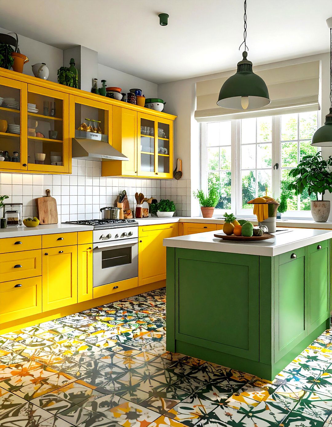 Colorful Eclectic Kitchen - 30 designer kitchen ideas