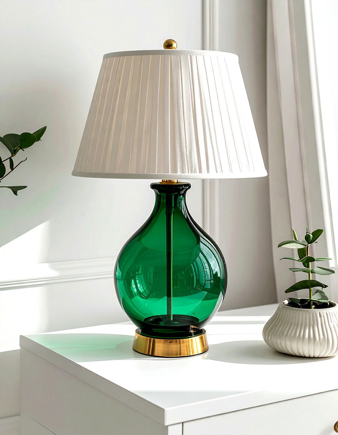 Colorful Glass Lamp Living Room - 30 living room lamp ideas