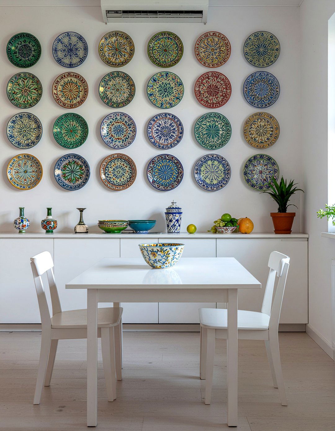 Colorful Italian Ceramic Decor - 30 Italian dining room ideas