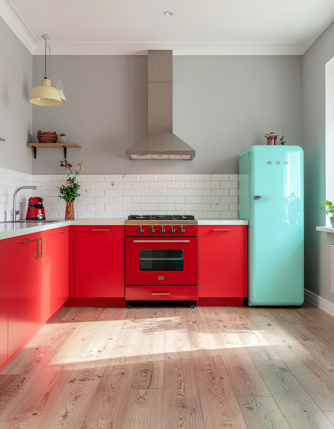 Colorful Kitchen Appliances - 30 bold kitchen ideas
