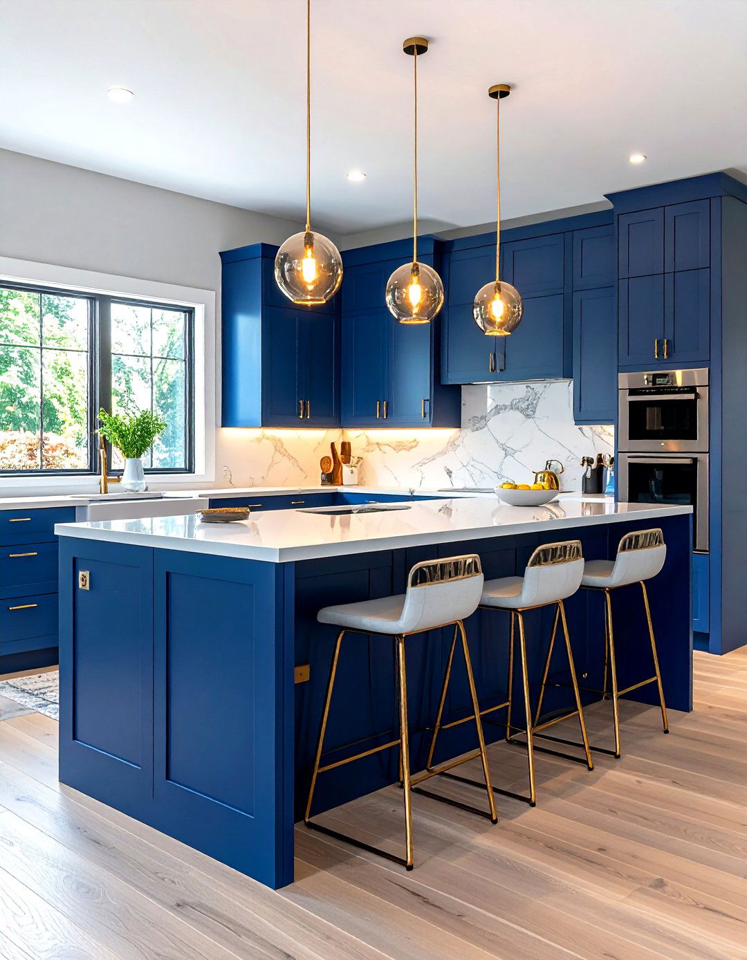 Colorful Kitchen Island - 30 attention-grabbing decor ideas