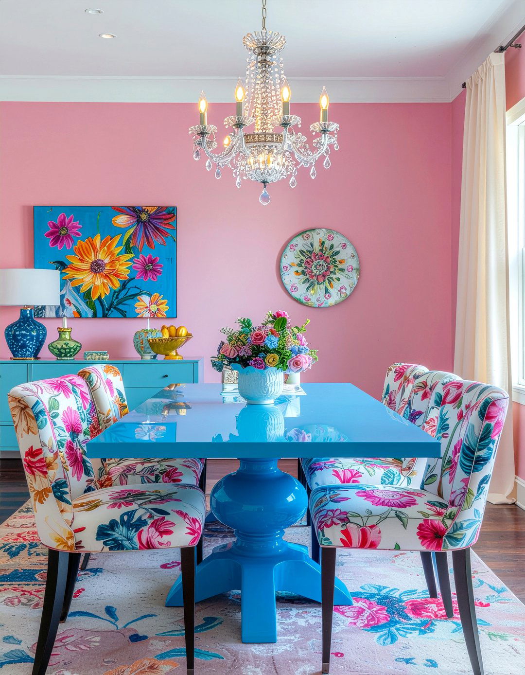 Colorful Maximalist Dining Room - 30 dining room character ideas