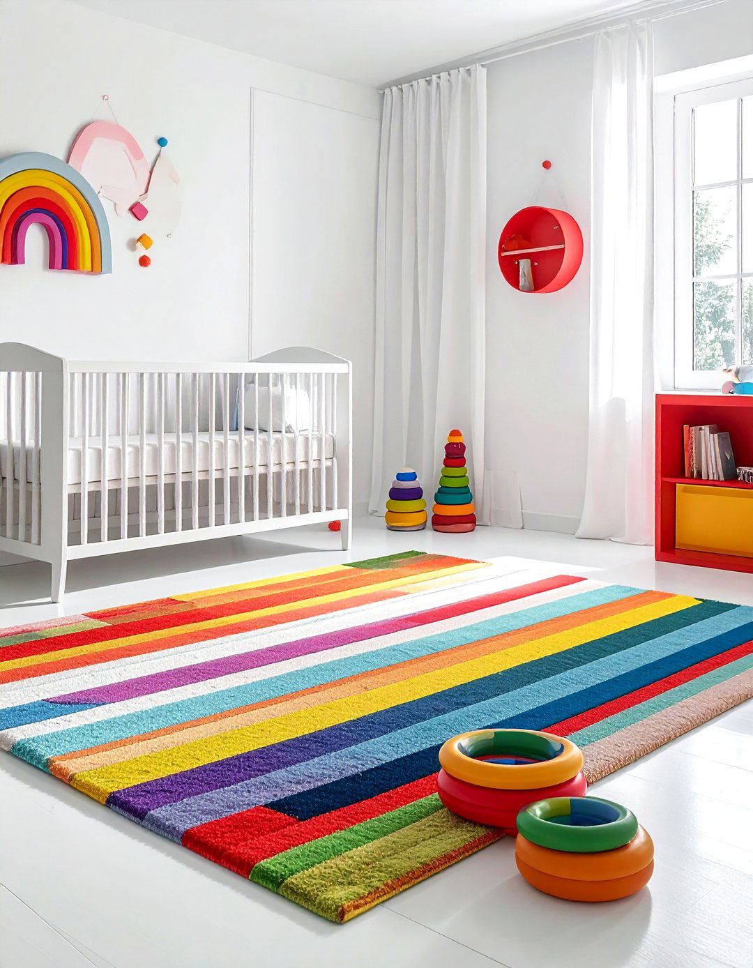 Colorful Nursery Rug - 30 nursery rug ideas