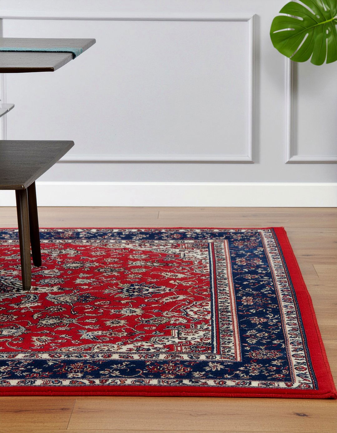 Colorful Rug Under Table - 30 daring dining room ideas
