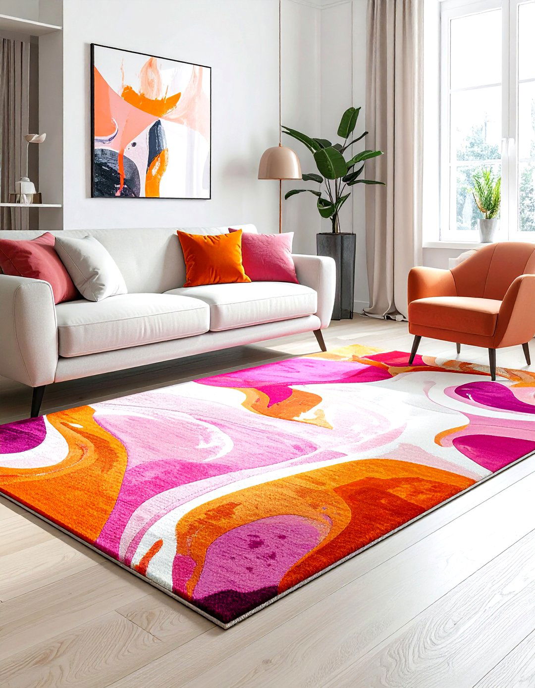 Colorful Rug - 30 one-of-a-kind decor ideas