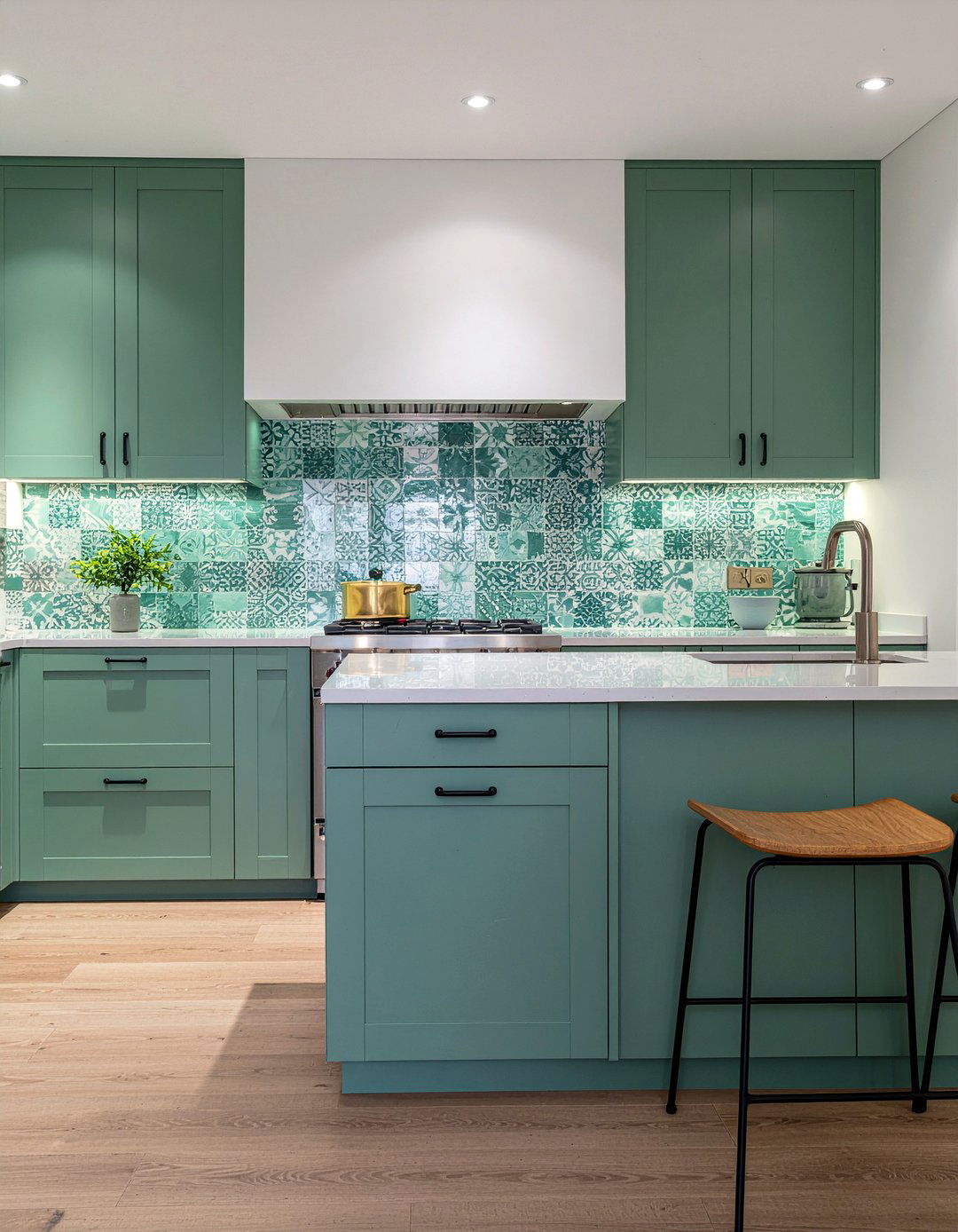Colorful Tile Backsplash - 30 award-winning kitchen ideas