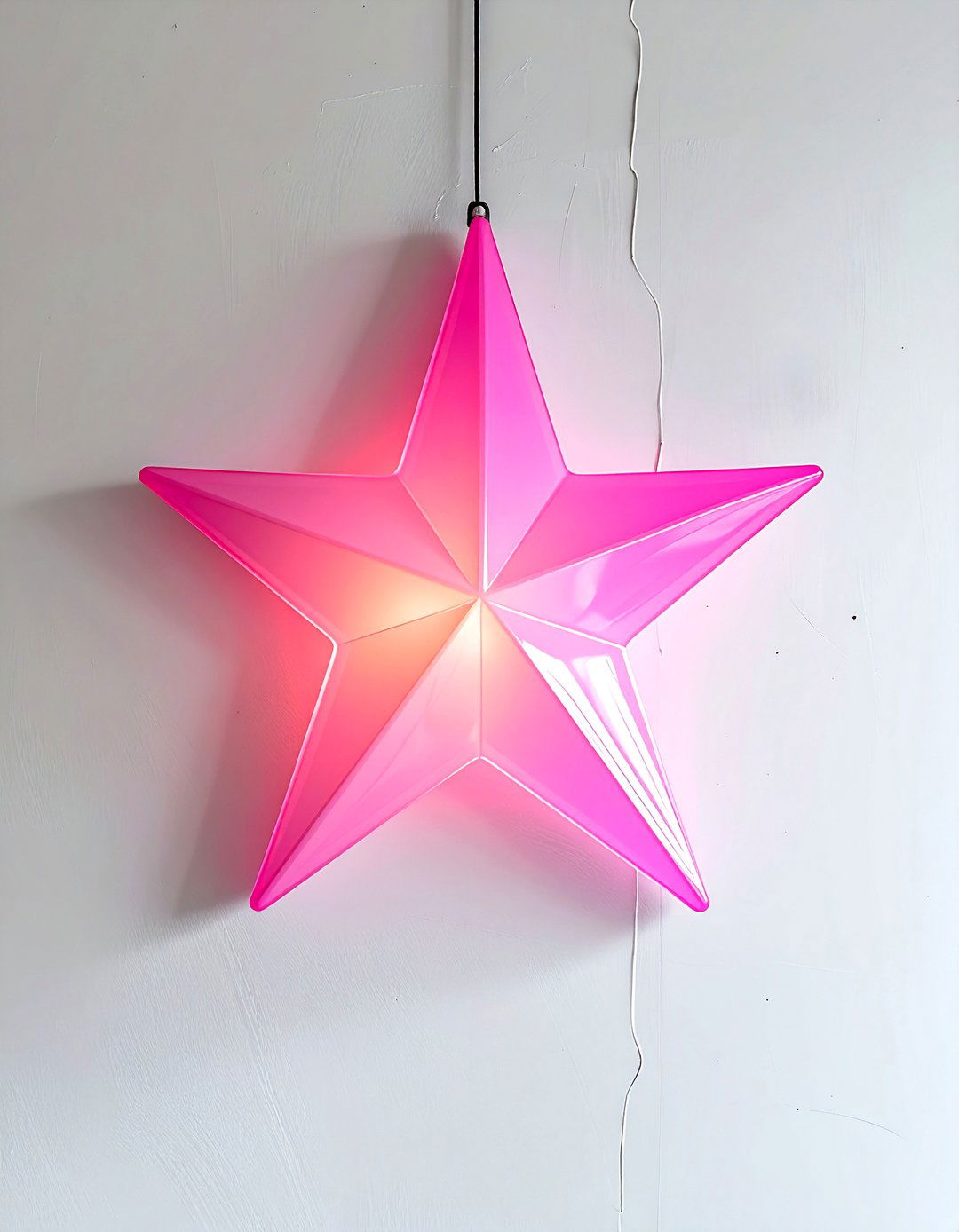 Colorful acrylic nursery light - 30 nursery lighting ideas