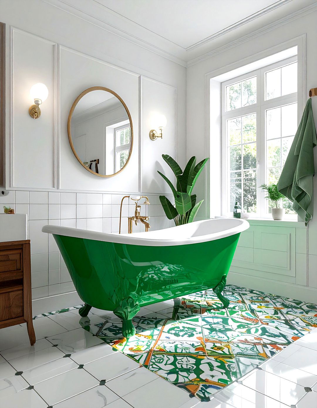 Colorful bathtub - 30 bathtub ideas