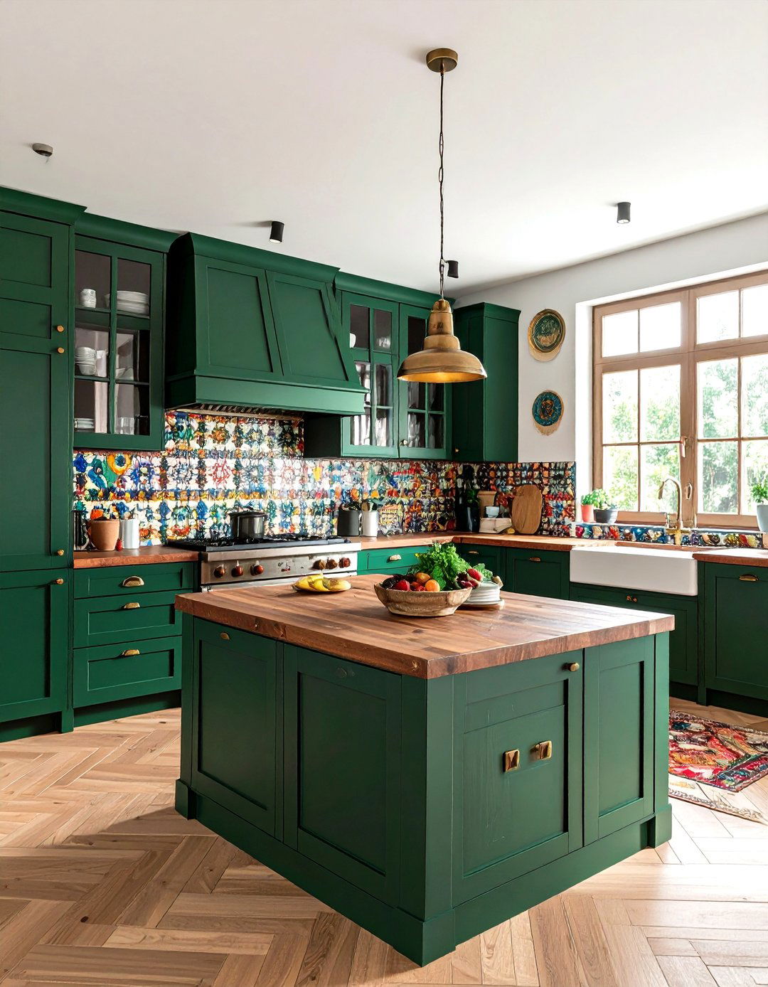 Colorful boho kitchen - 30 boho kitchen ideas