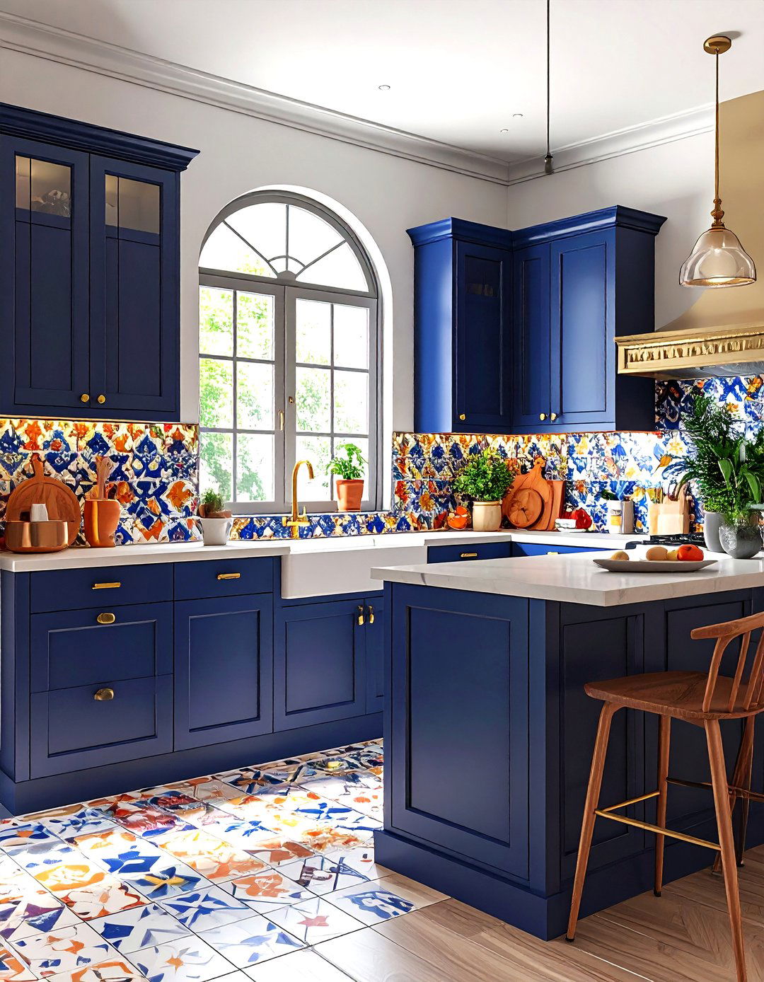 Colorful bungalow kitchen - 30 bungalow kitchen ideas