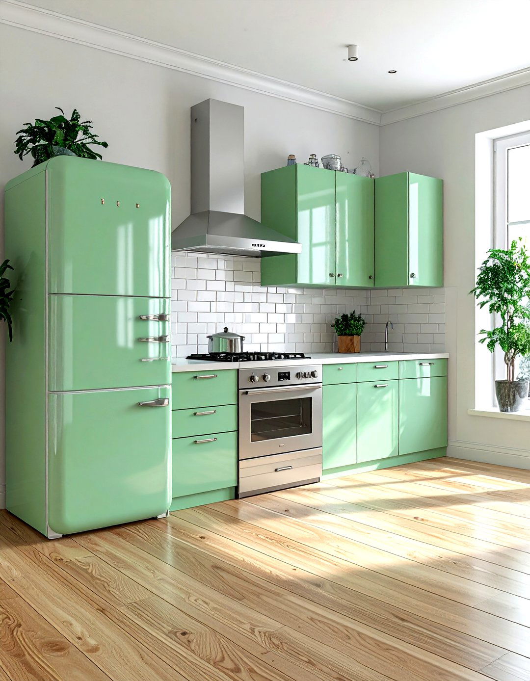 Colorful kitchen appliances - 30 maximalist kitchen ideas