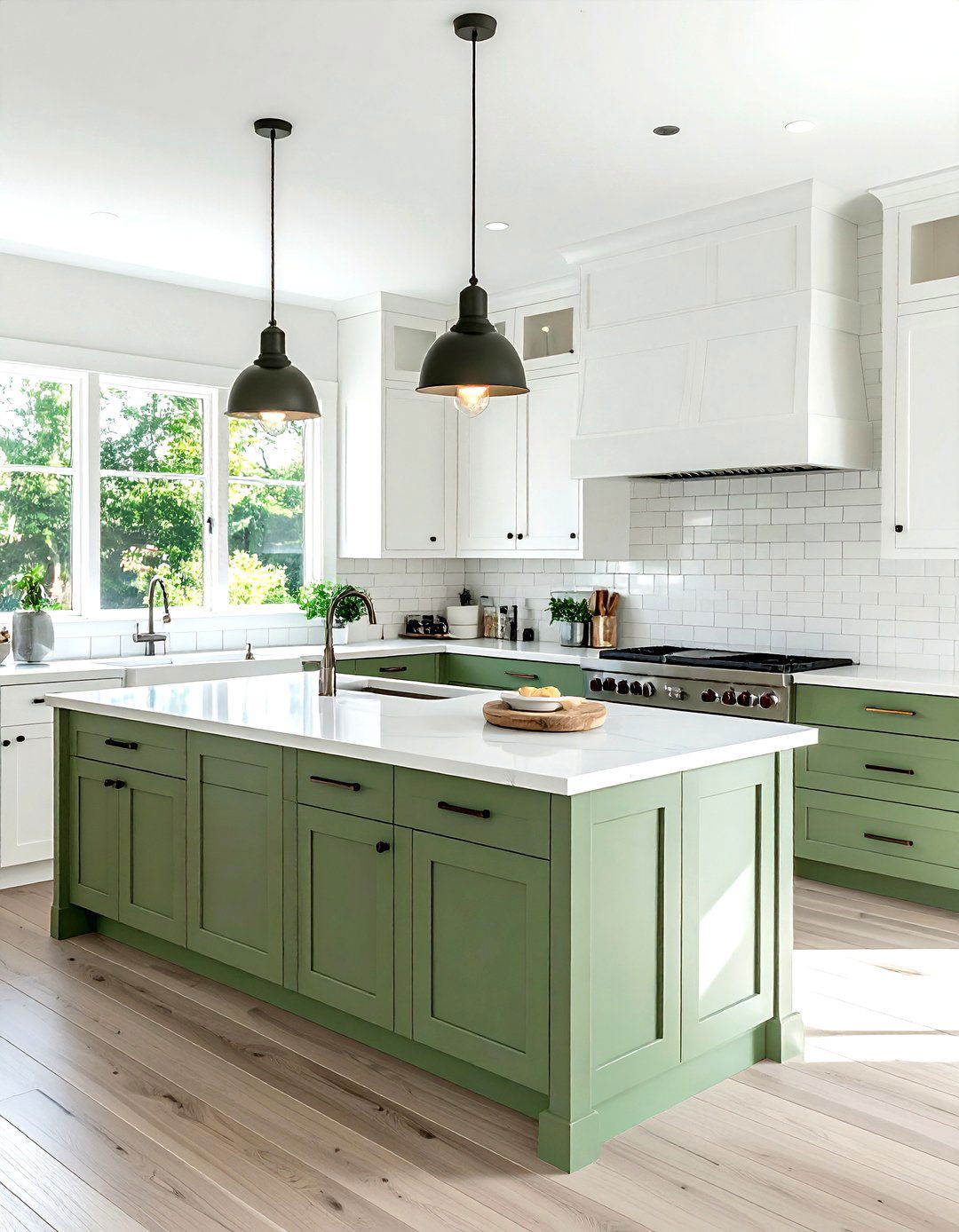 Colorful kitchen cabinet - 30 decorating rules to break