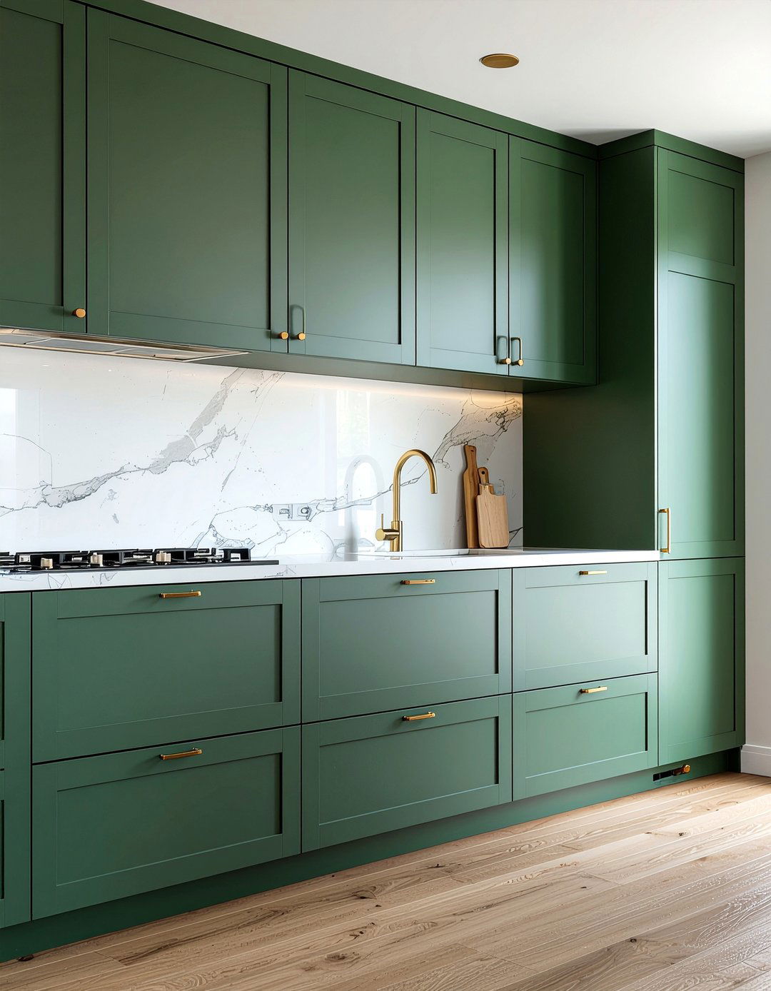 Colorful kitchen cabinets - 30 kitchen focal point ideas