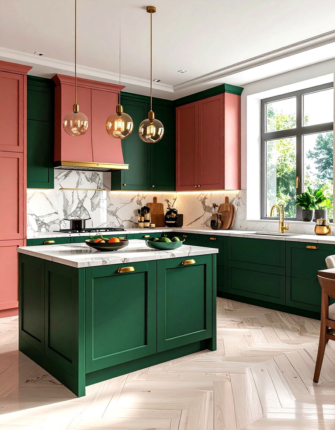 Colorful kitchen cabinets - 30 maximalist kitchen ideas